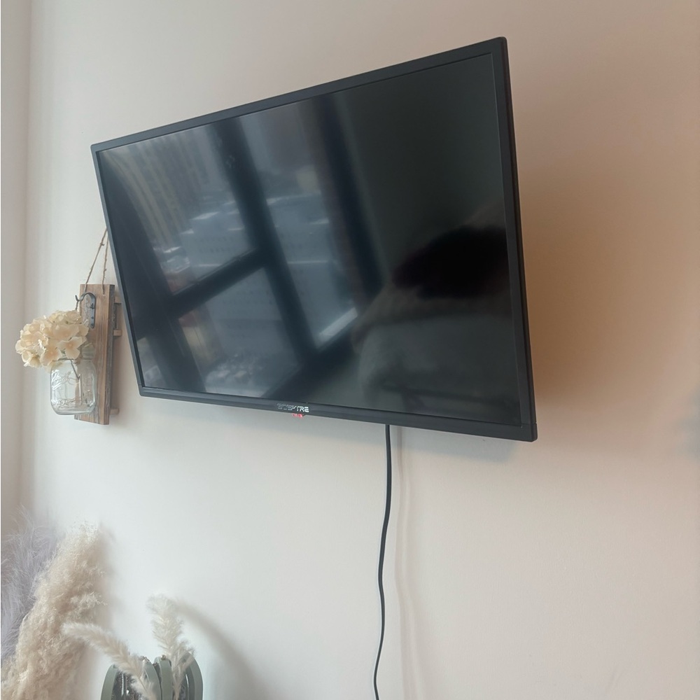 Black Flat Screen TV